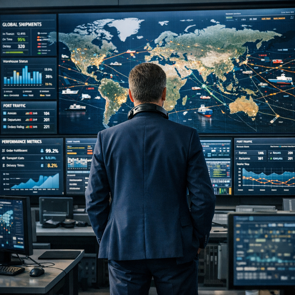 pilotage supply chain scm