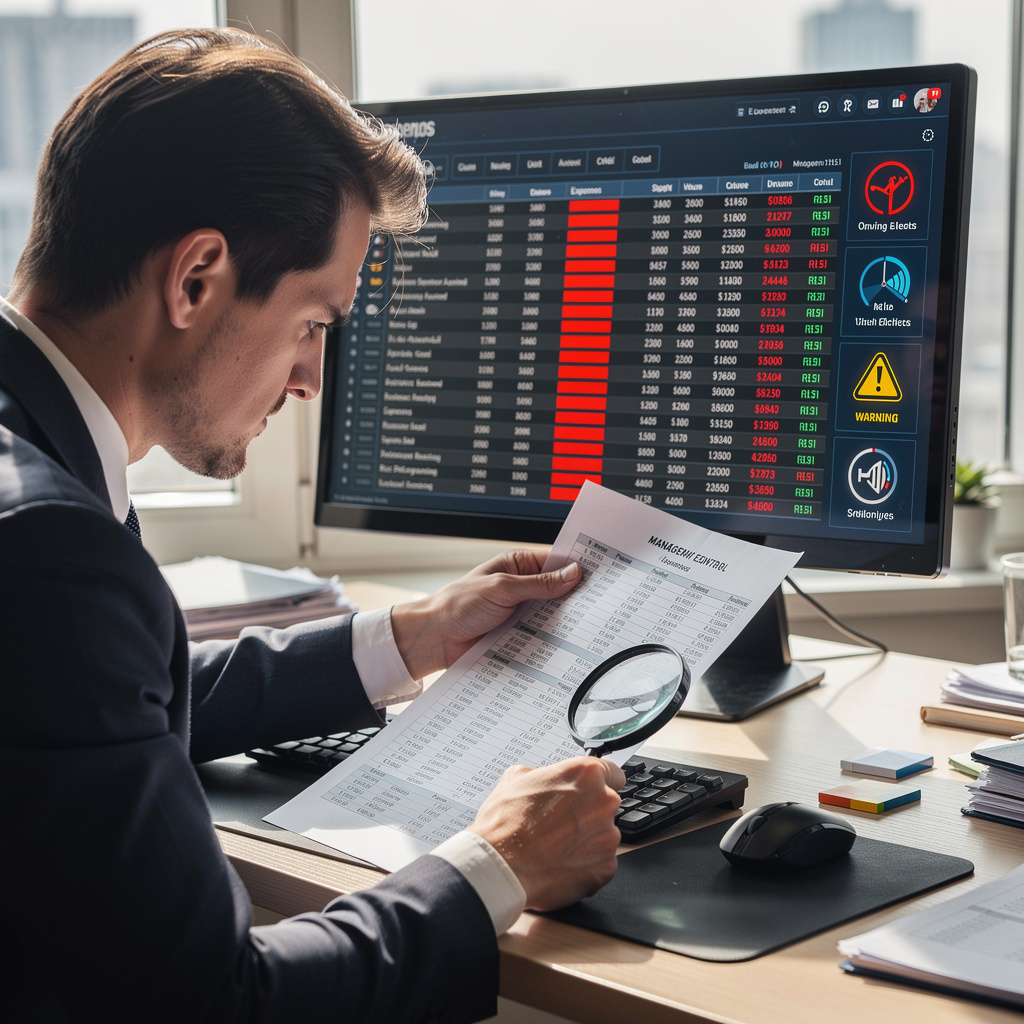 controle budget achats