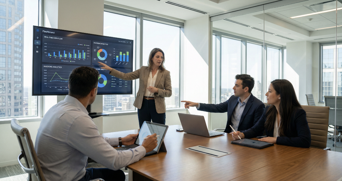 gestion numérique échanges financiers