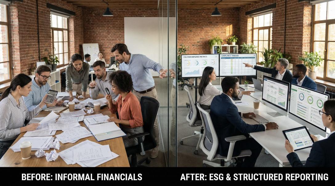 Executive summary explaining CSRD obligations and their impact on company reporting