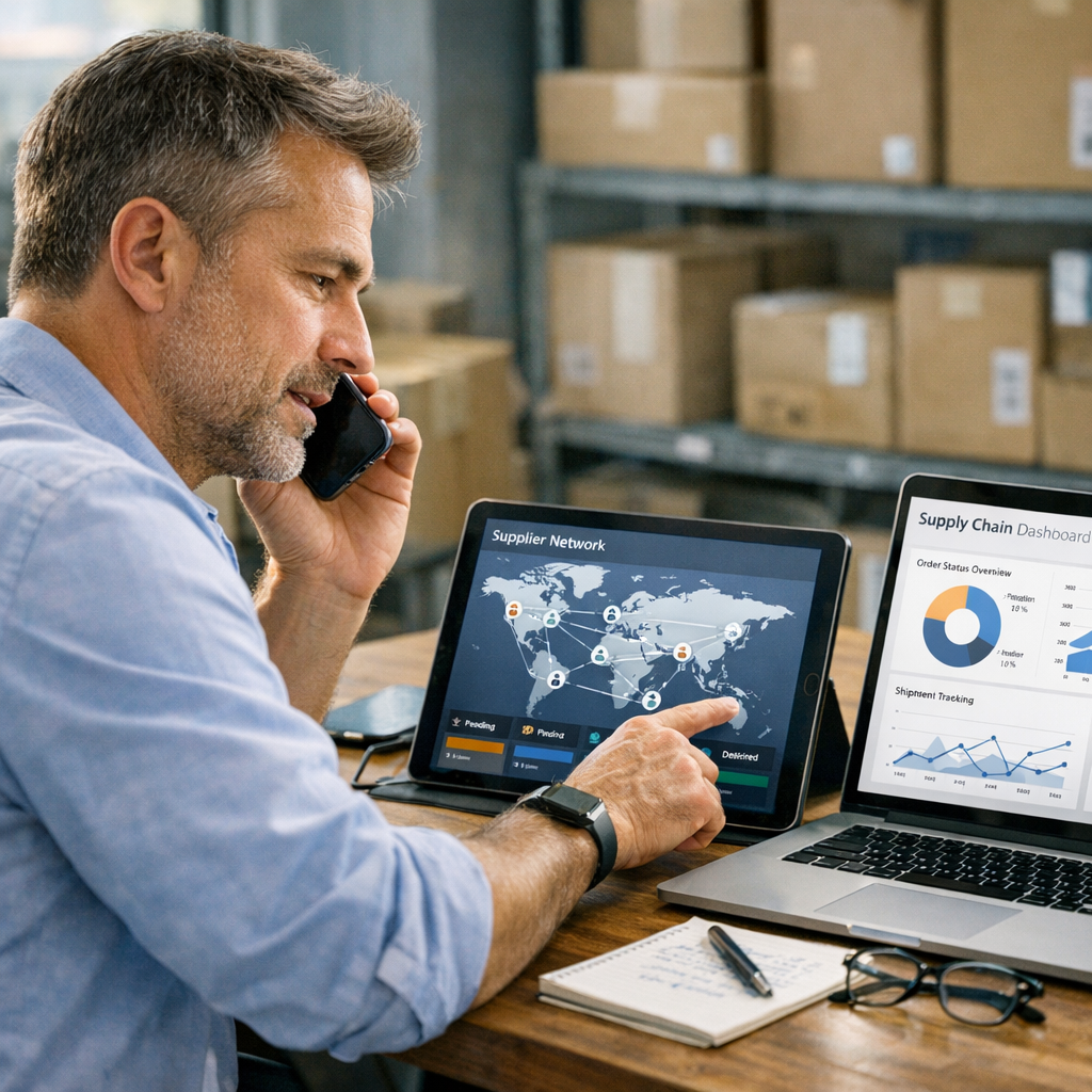 organisation des achats via un modèle centralisé