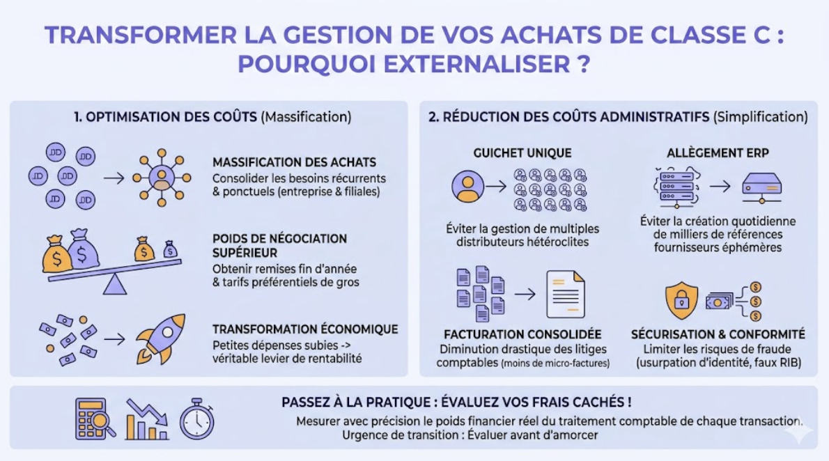 Externalisation des achats pour sa Classe C