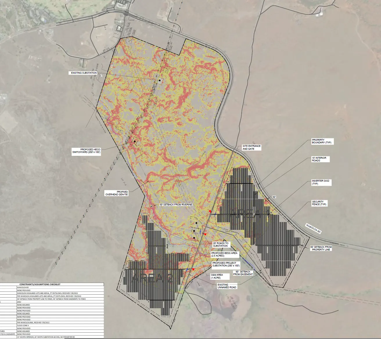 Waikoloa detail site plan