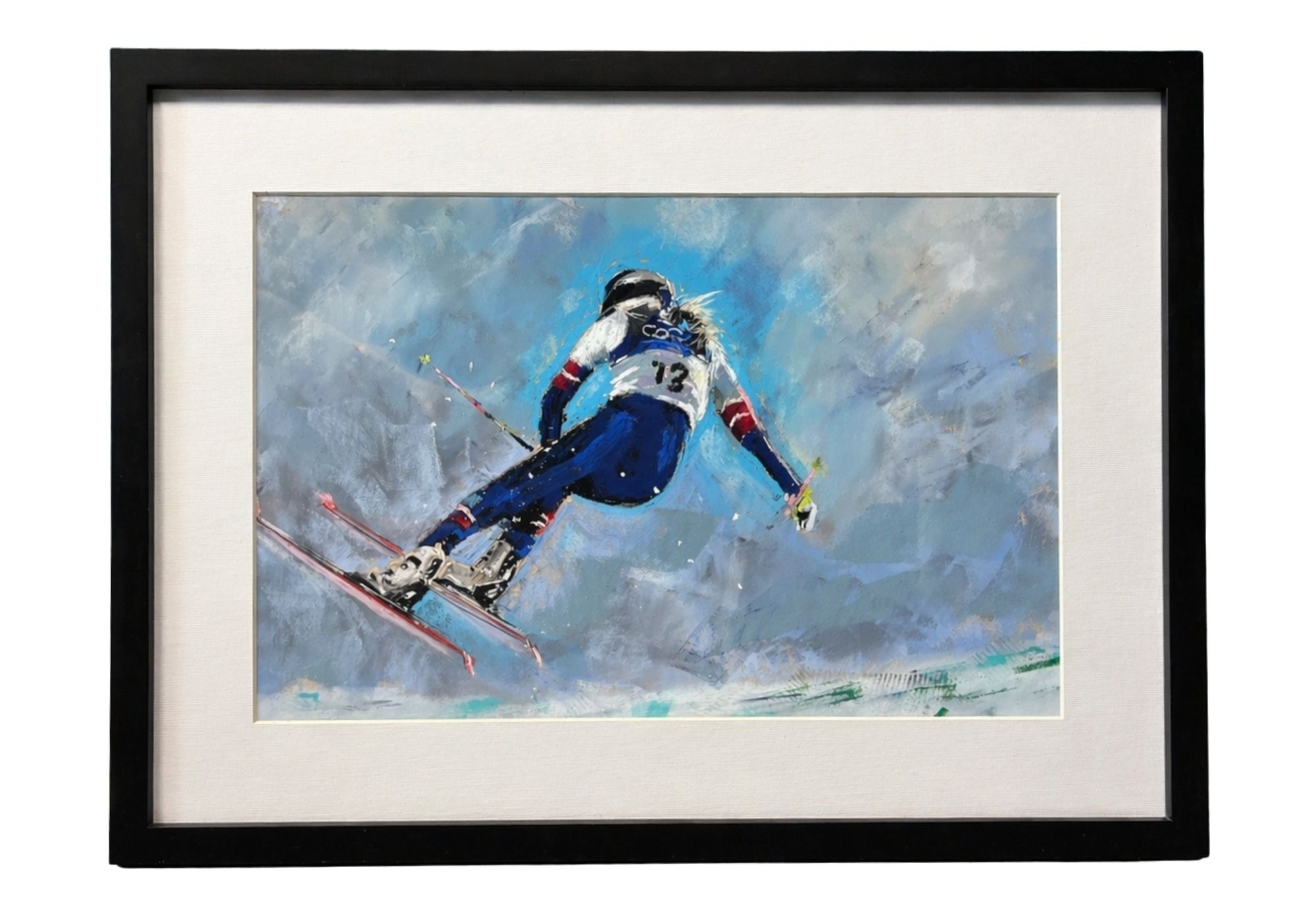 Skiing Inspired Art