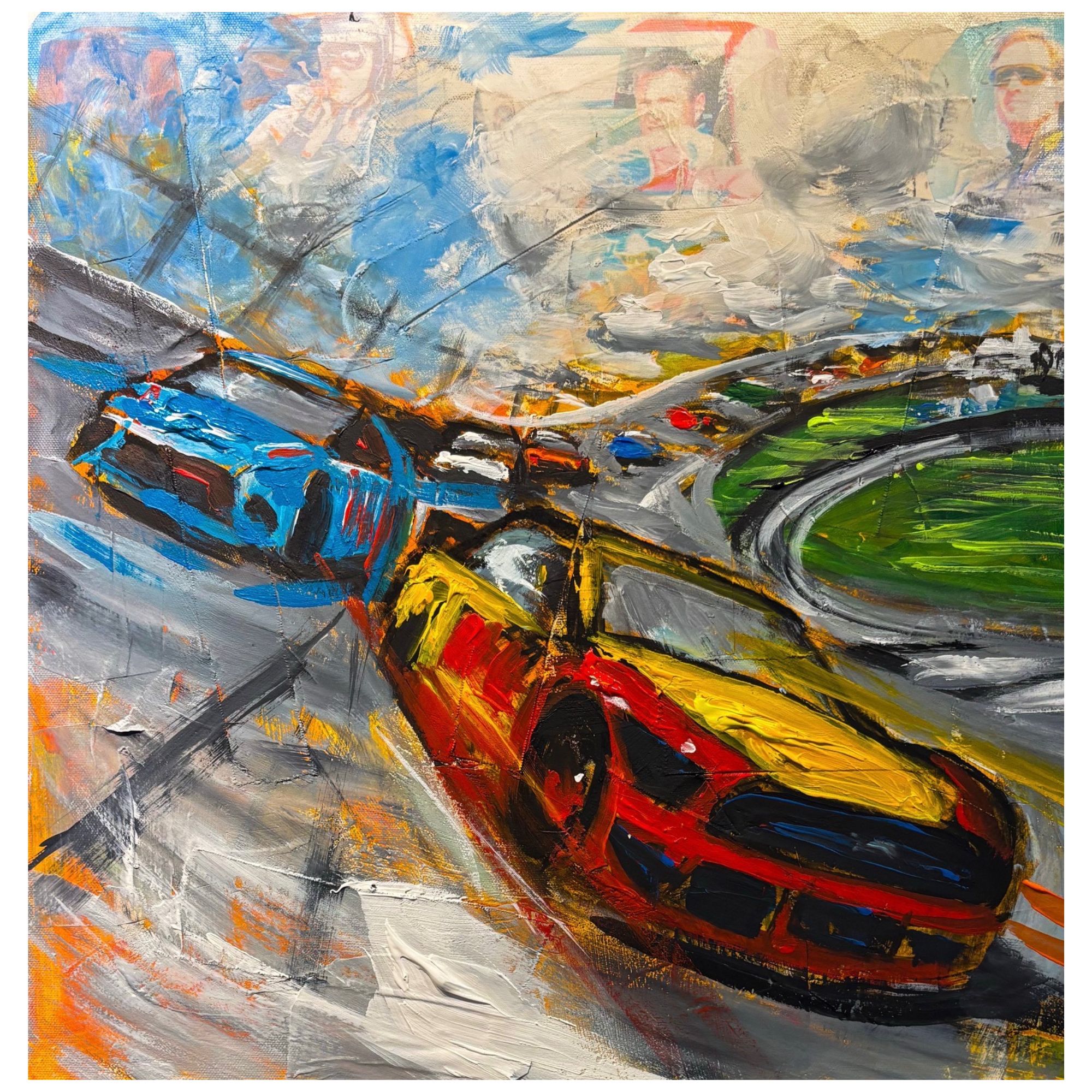 Nascar Inspired Art