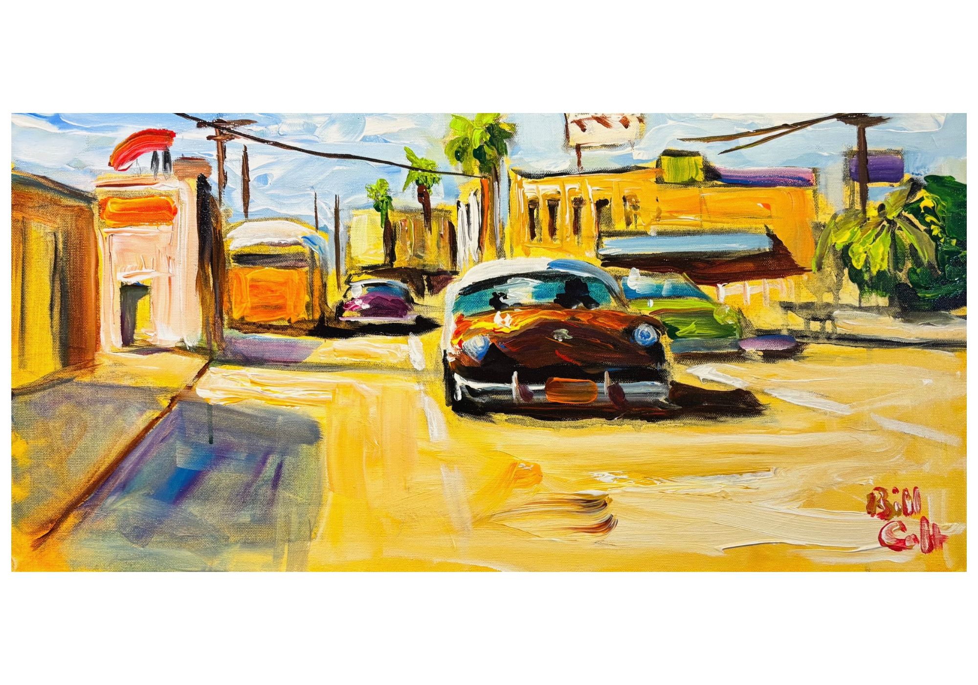 Vintage Car Art