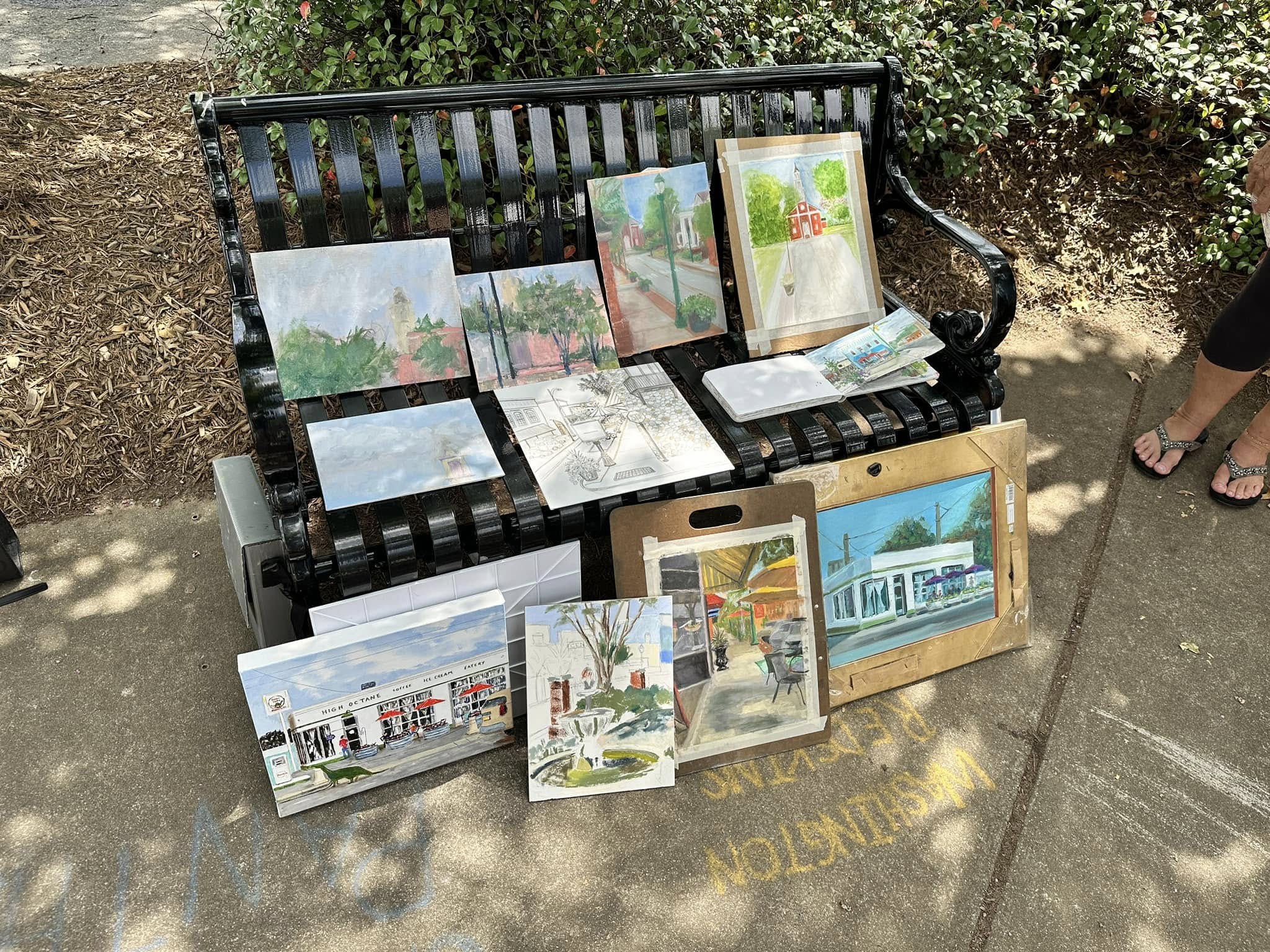 Urban Plein Air Paint Series 2024