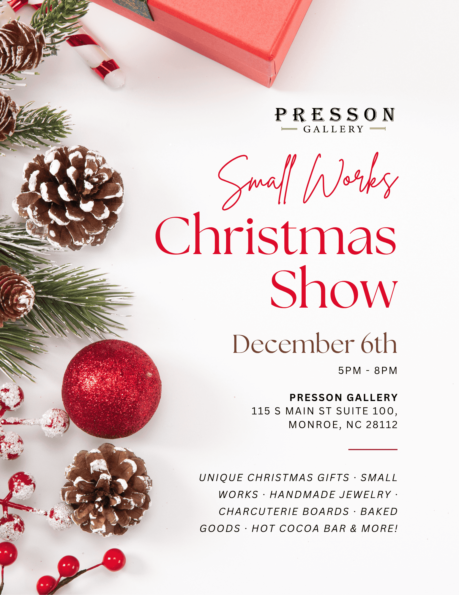 Christmas Small Works Show 2025 🎄