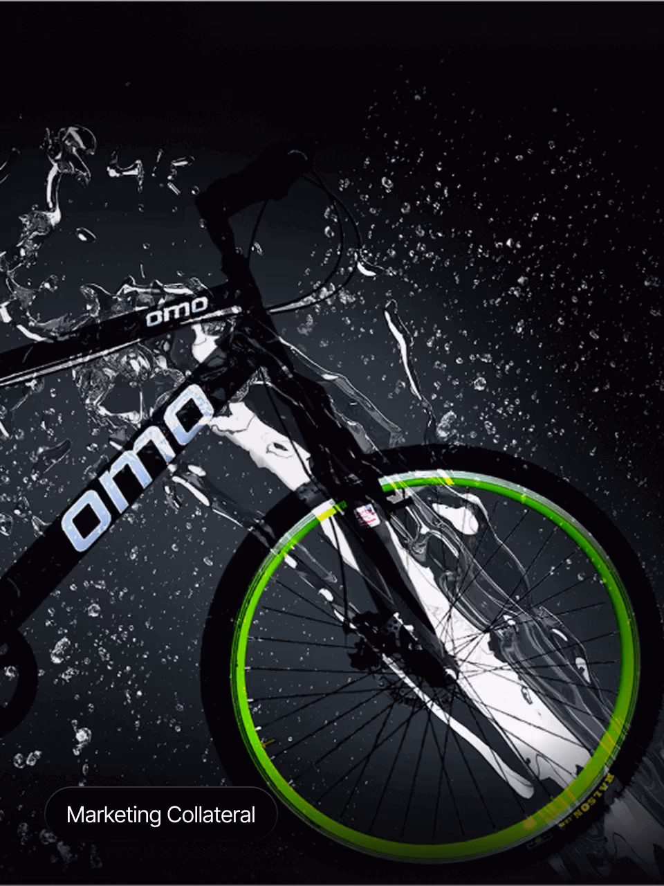 Omo Bikes marketing: stylish design, durable product highlights