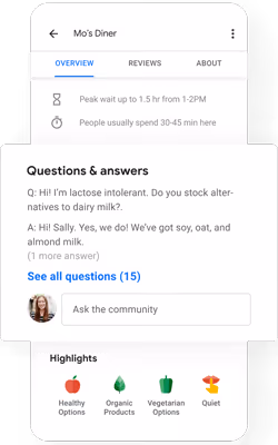 Google My Business - Questions & Answers