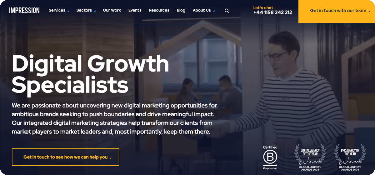 Impression website