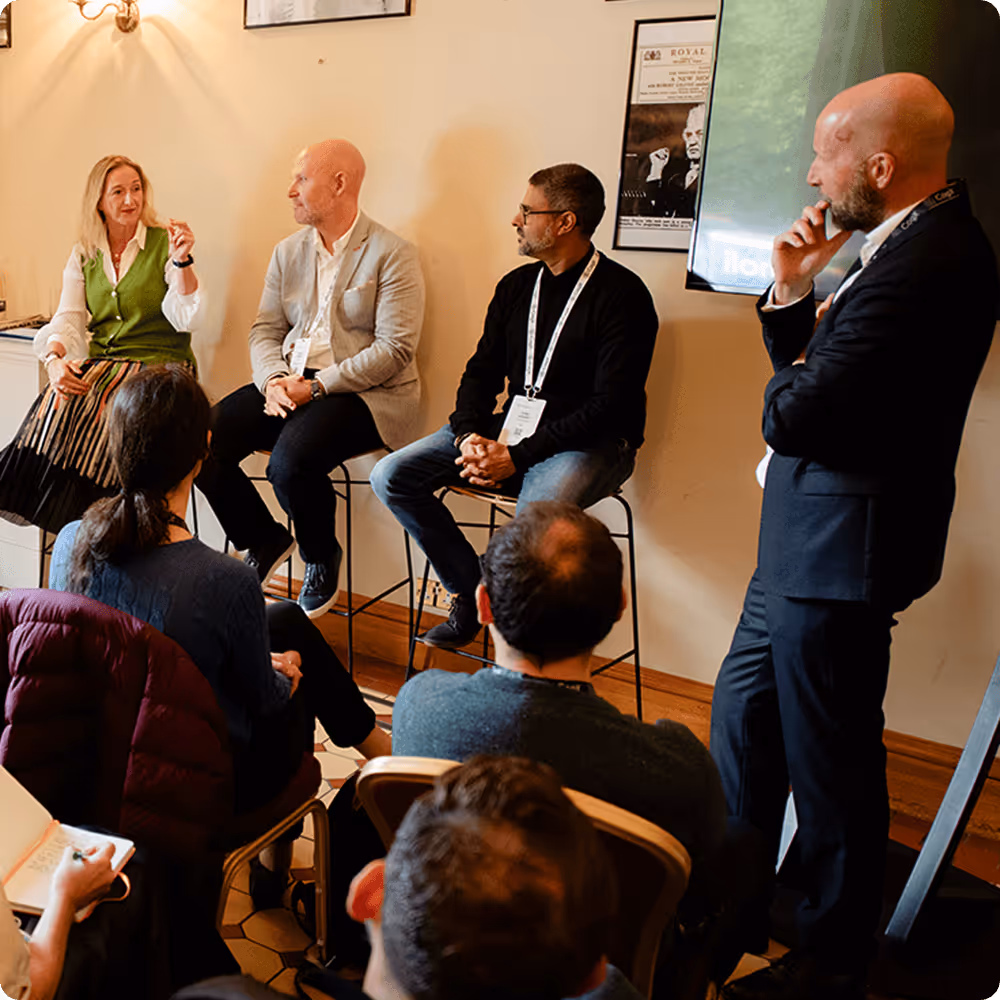 Sarah Atkins, Janusz Stabik, Ricky Solanki and Steve Hyde