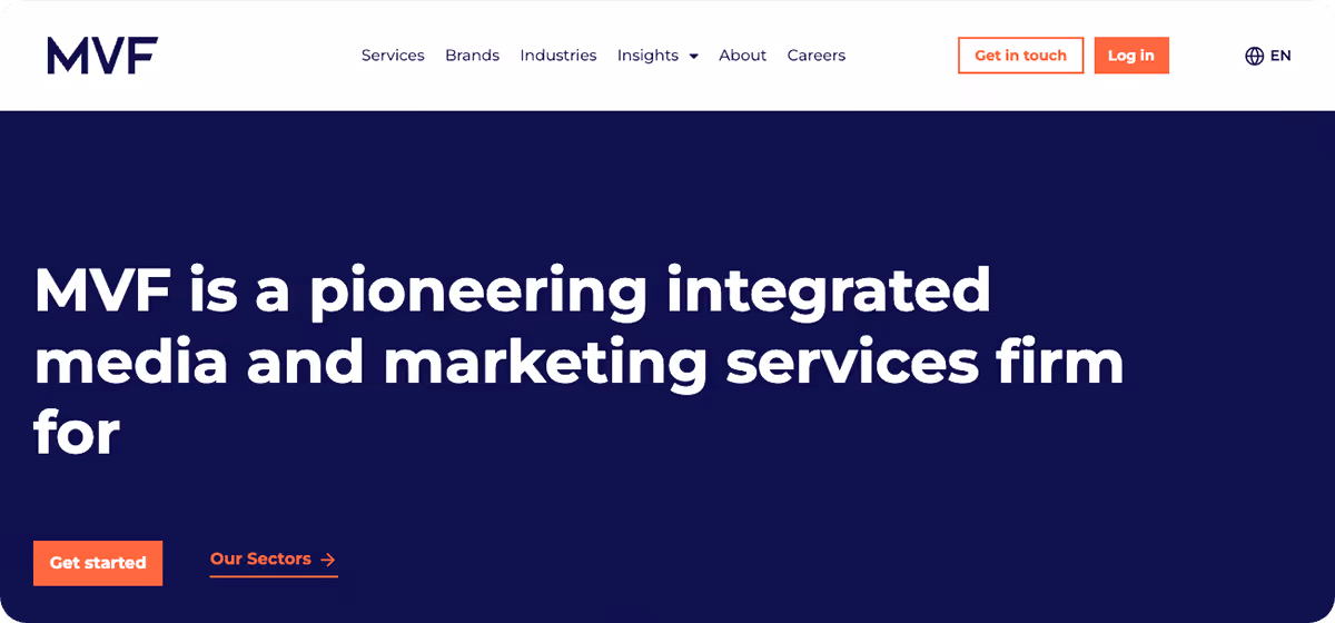 MVF website - link to website