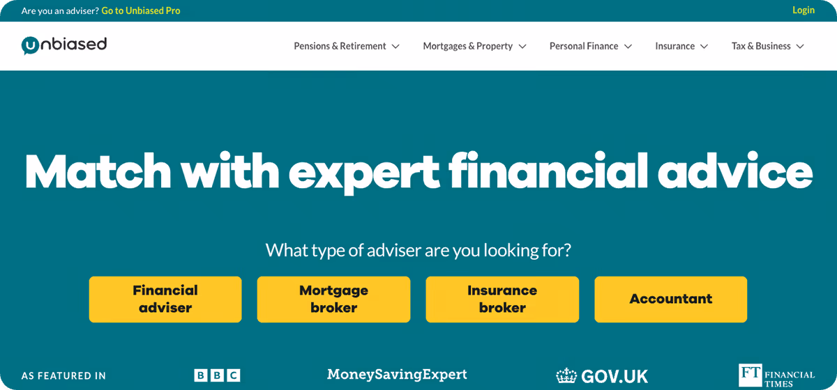 Unbiased website - link to website