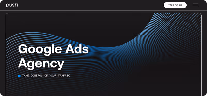 Push homepage - link to website