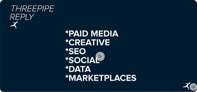 Threepipe Reply homepage - link to website