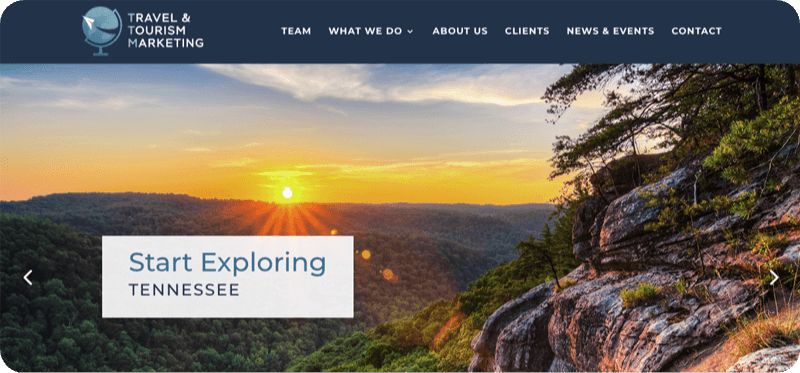 Travel & Tourism Marketing - link to website