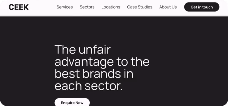 Ceek Marketing - link to website