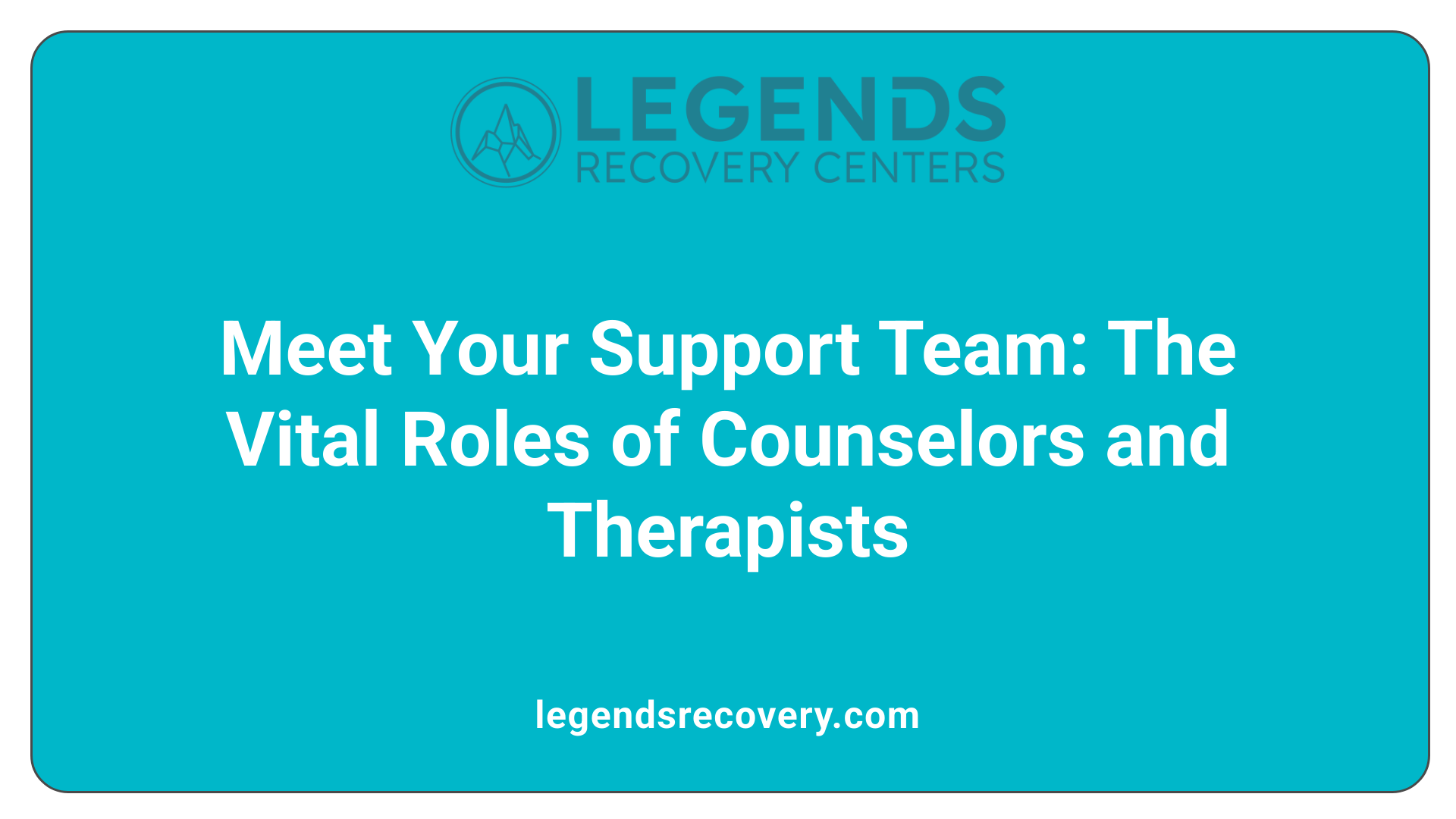 Meet Your Support Team: The Vital Roles of Counselors and Therapists