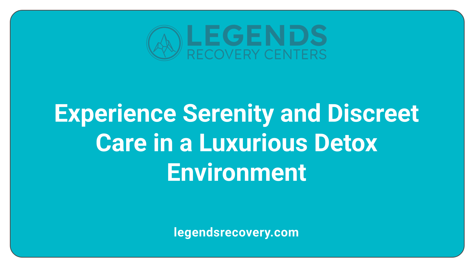 Experience Serenity and Discreet Care in a Luxurious Detox Environment
