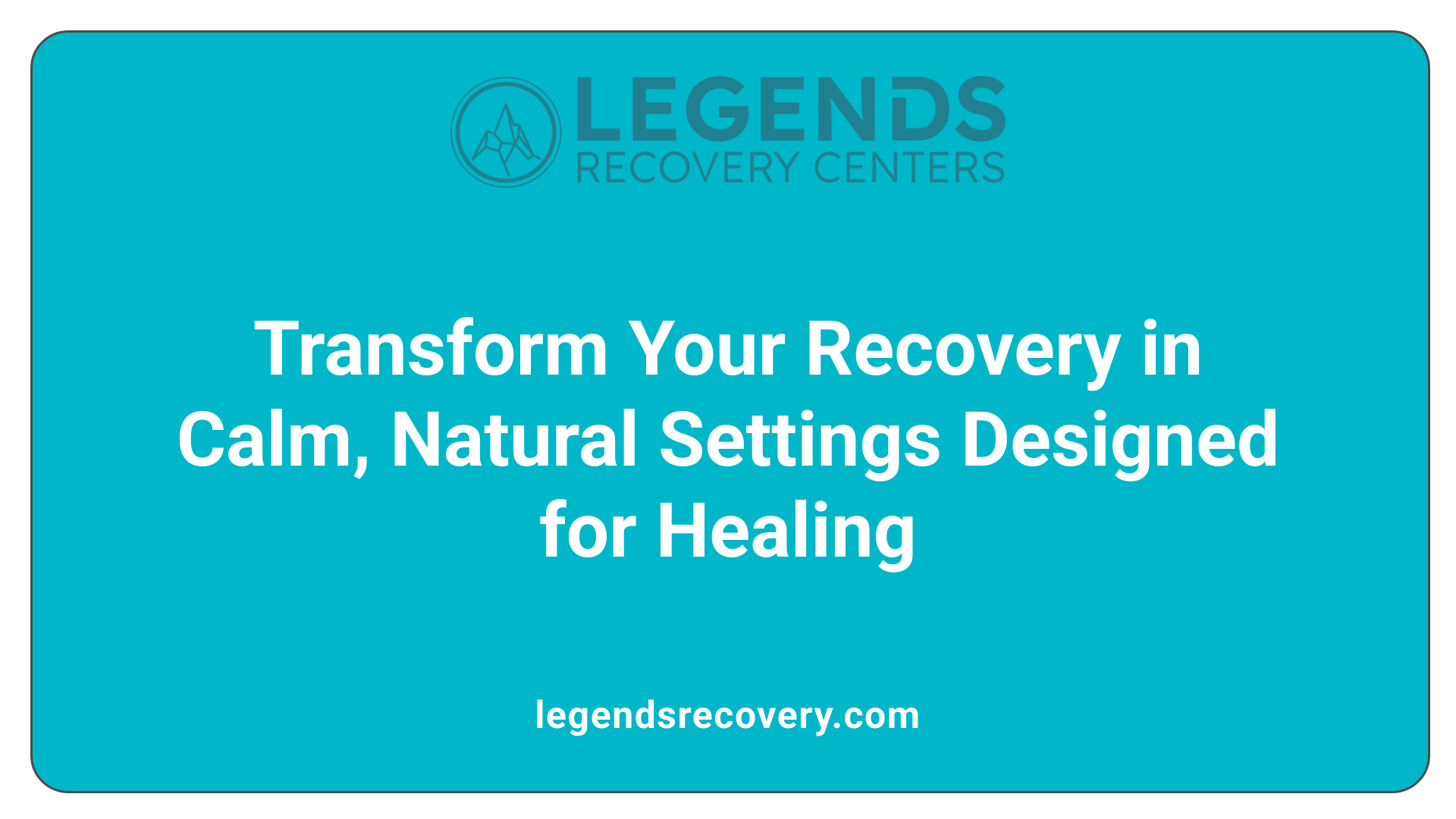 Transform Your Recovery in Calm, Natural Settings Designed for Healing