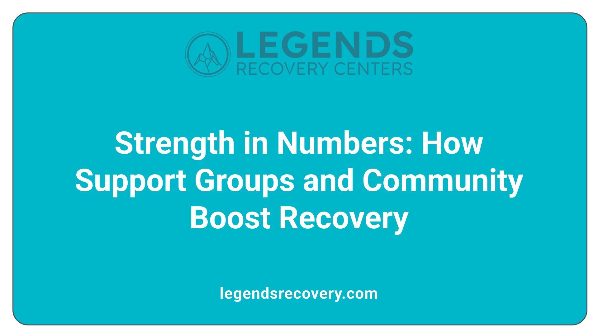 Strength in Numbers: How Support Groups and Community Boost Recovery