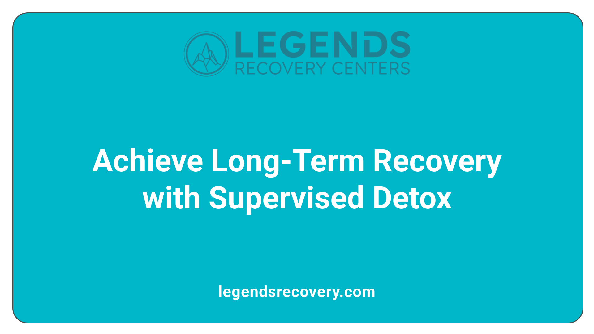 Achieve Long-Term Recovery with Supervised Detox