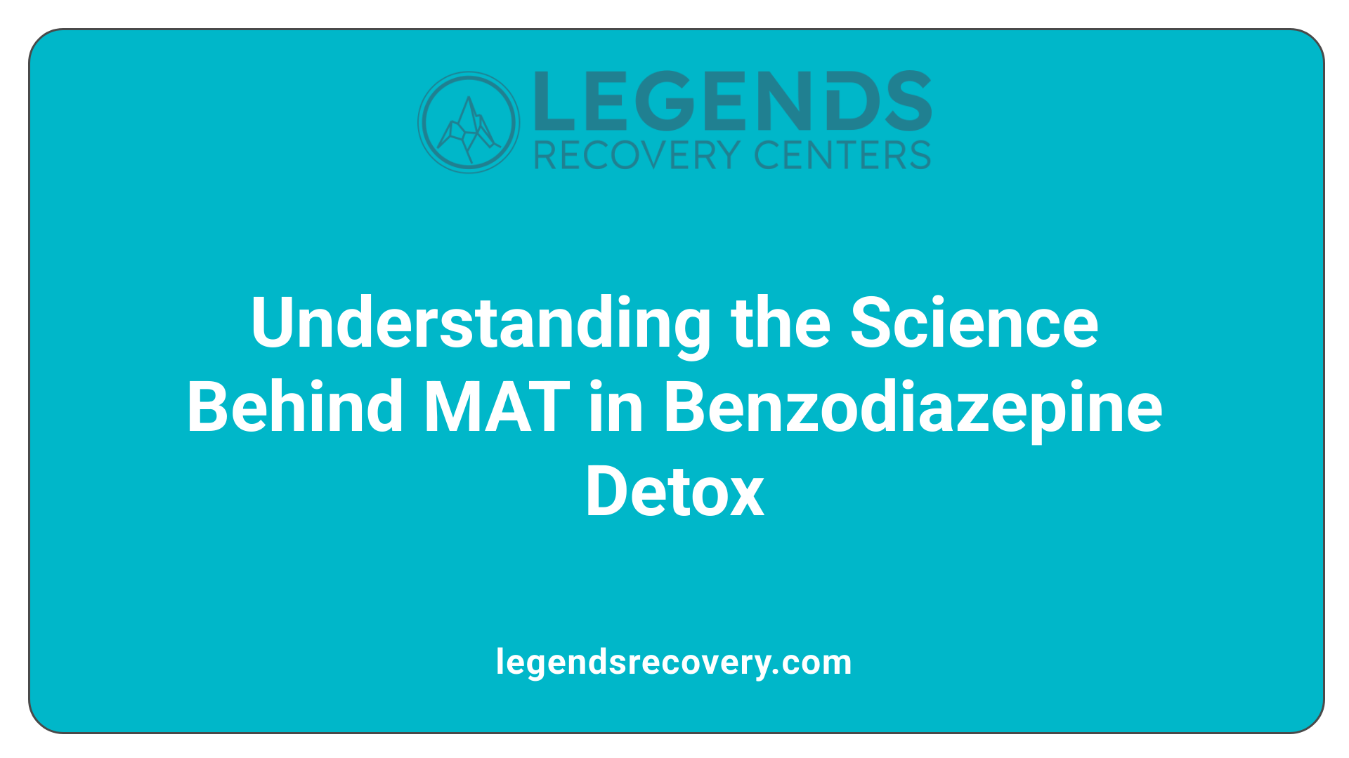 Understanding the Science Behind MAT in Benzodiazepine Detox