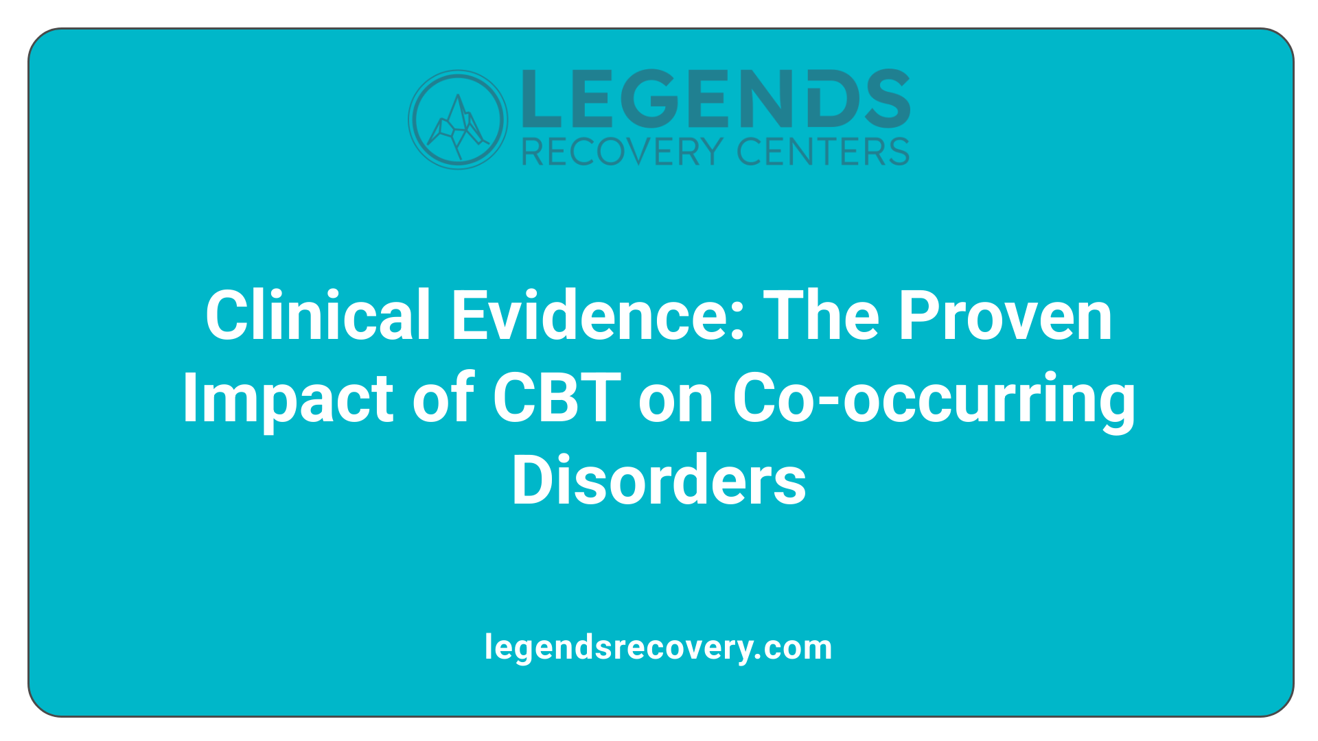 Clinical Evidence: The Proven Impact of CBT on Co-occurring Disorders