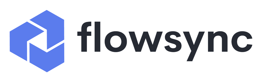 O nome da empresa: "flowsync"
