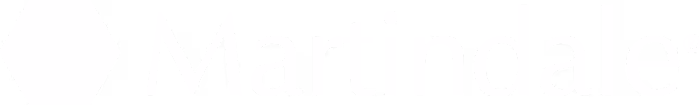 martindale logo in white