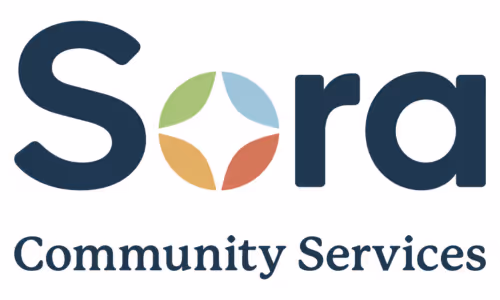 Sora Community Services website logo