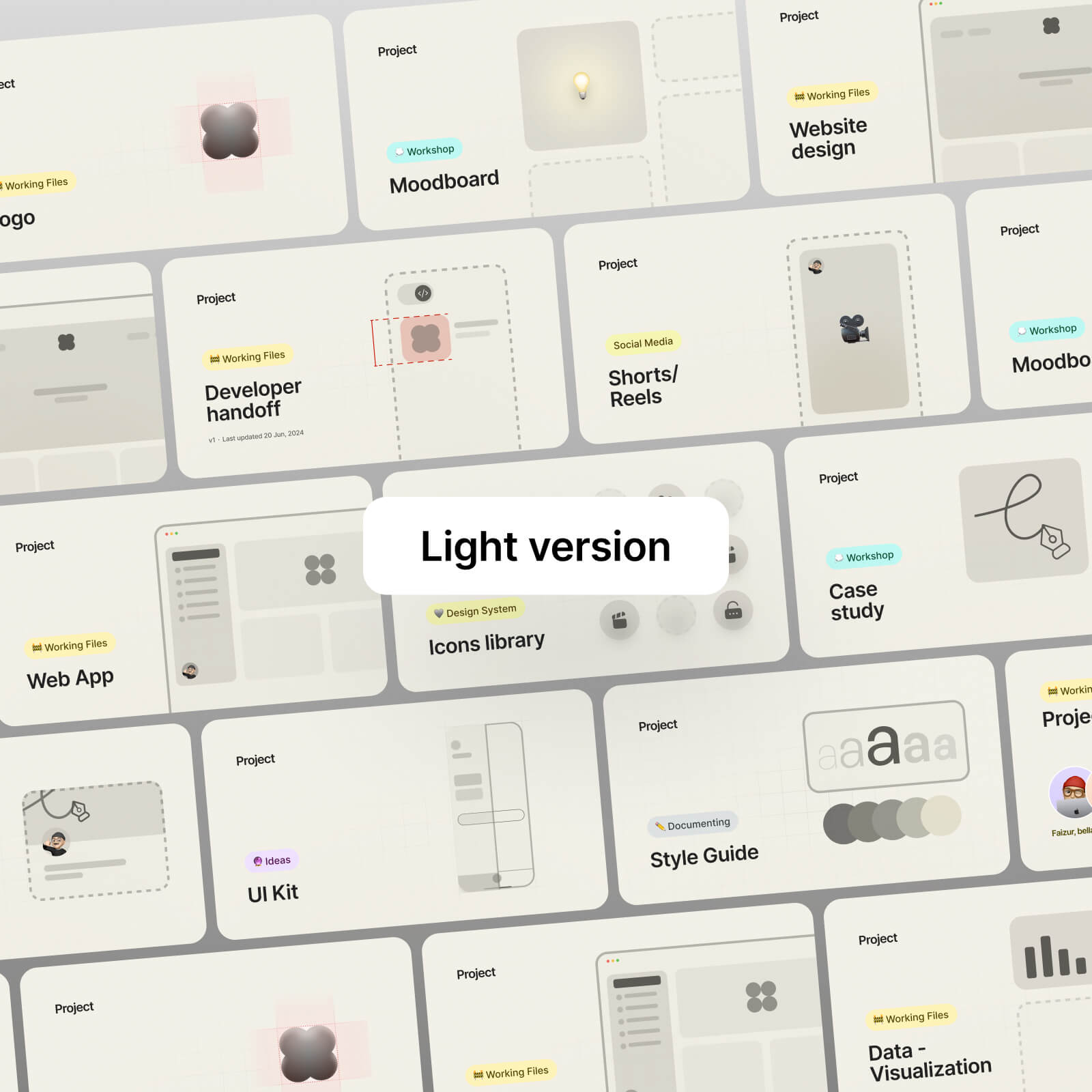 Grid layout kit for figma