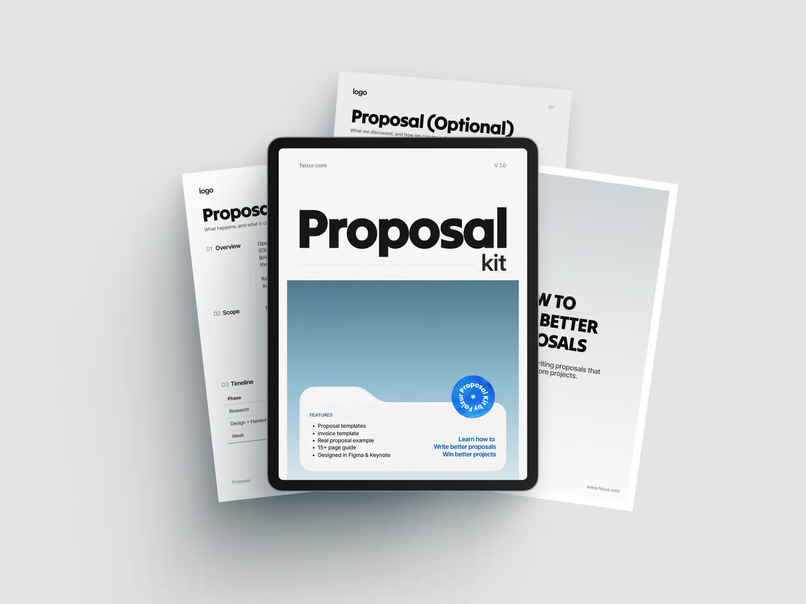 proposal kit for freelancer and designer