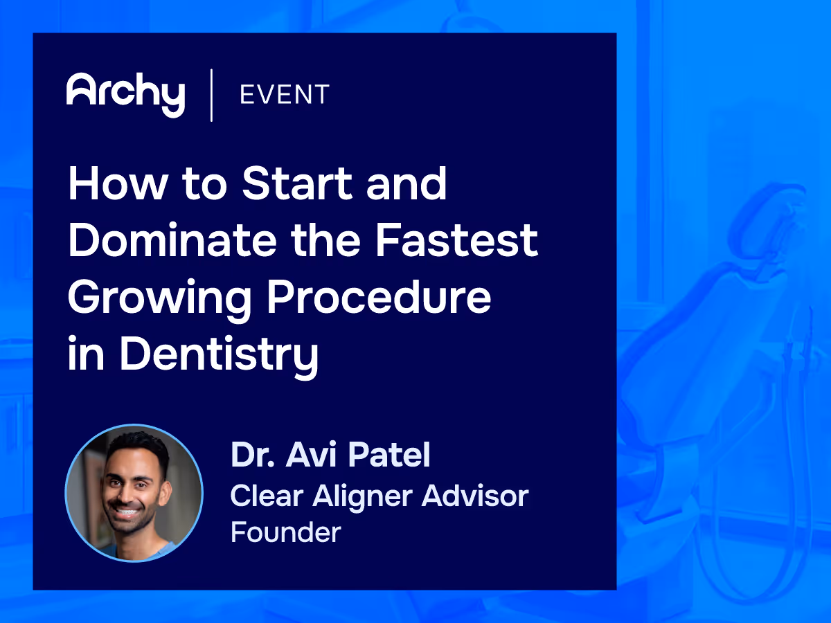 How to Start and Dominate the Fastest Growing Procedure in Dentistry with Dr. Avi Patel
