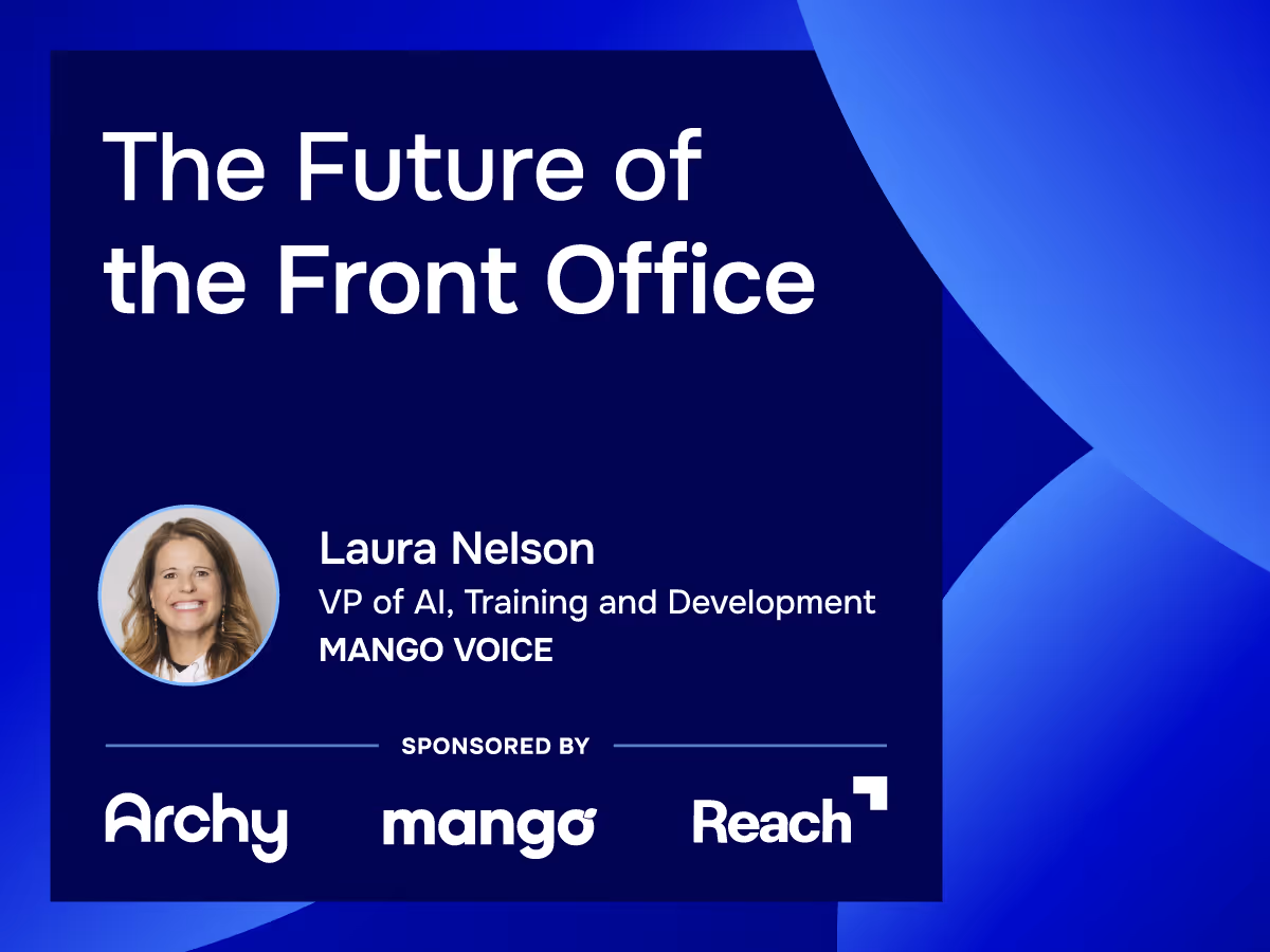 The Future of the Front Office