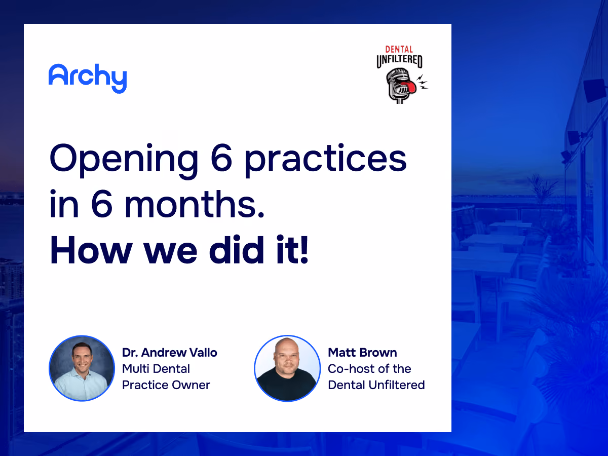 Opening 6 practices in 6 months. How we did it! 