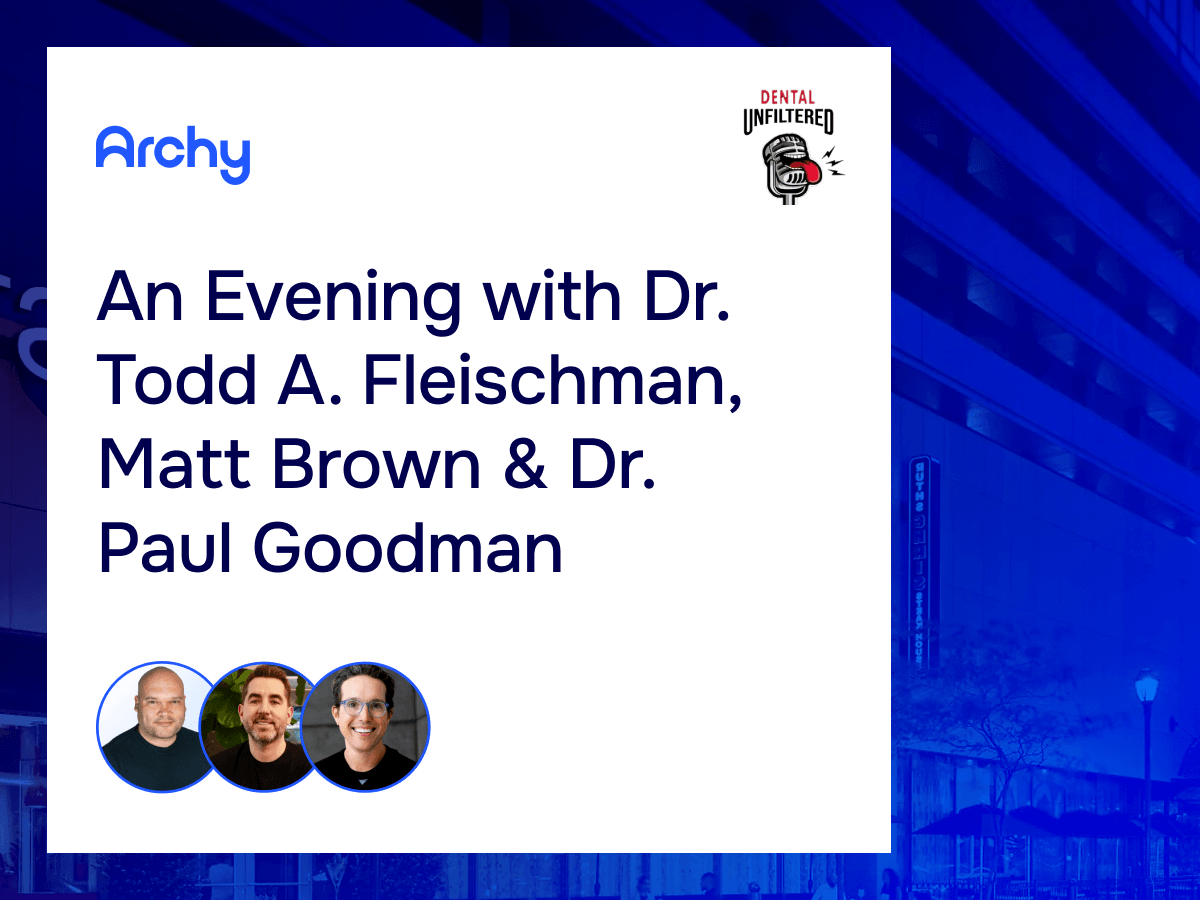 An Evening with Dr. Todd A. Fleischman, Matt Brown & Dr. Paul Goodman