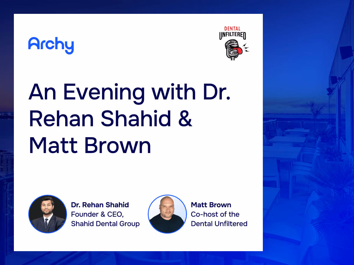 An Evening with Dr. Rehan Shahid & Matt Brown