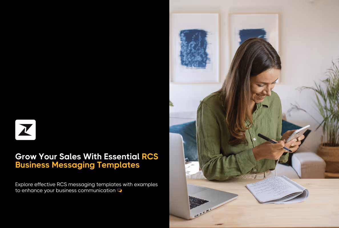 RCS Business Messaging Templates [With Examples]