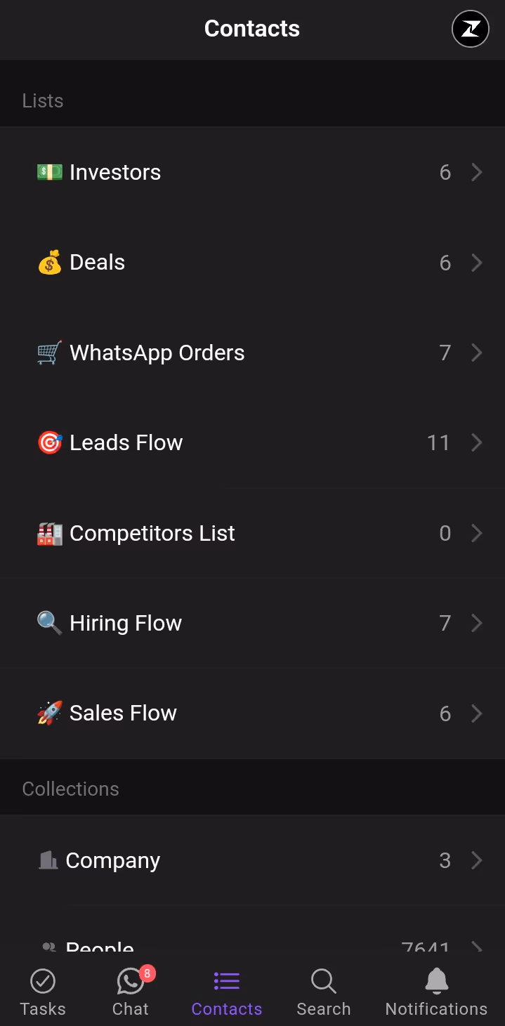 With the app, you can create an XCRM, segment your customers into tailored lists, and perform list-wide marketing activities effortlessly. Additionally, you can keep track of your upcoming tasks, making sure you are on top of every aspect of your business. 