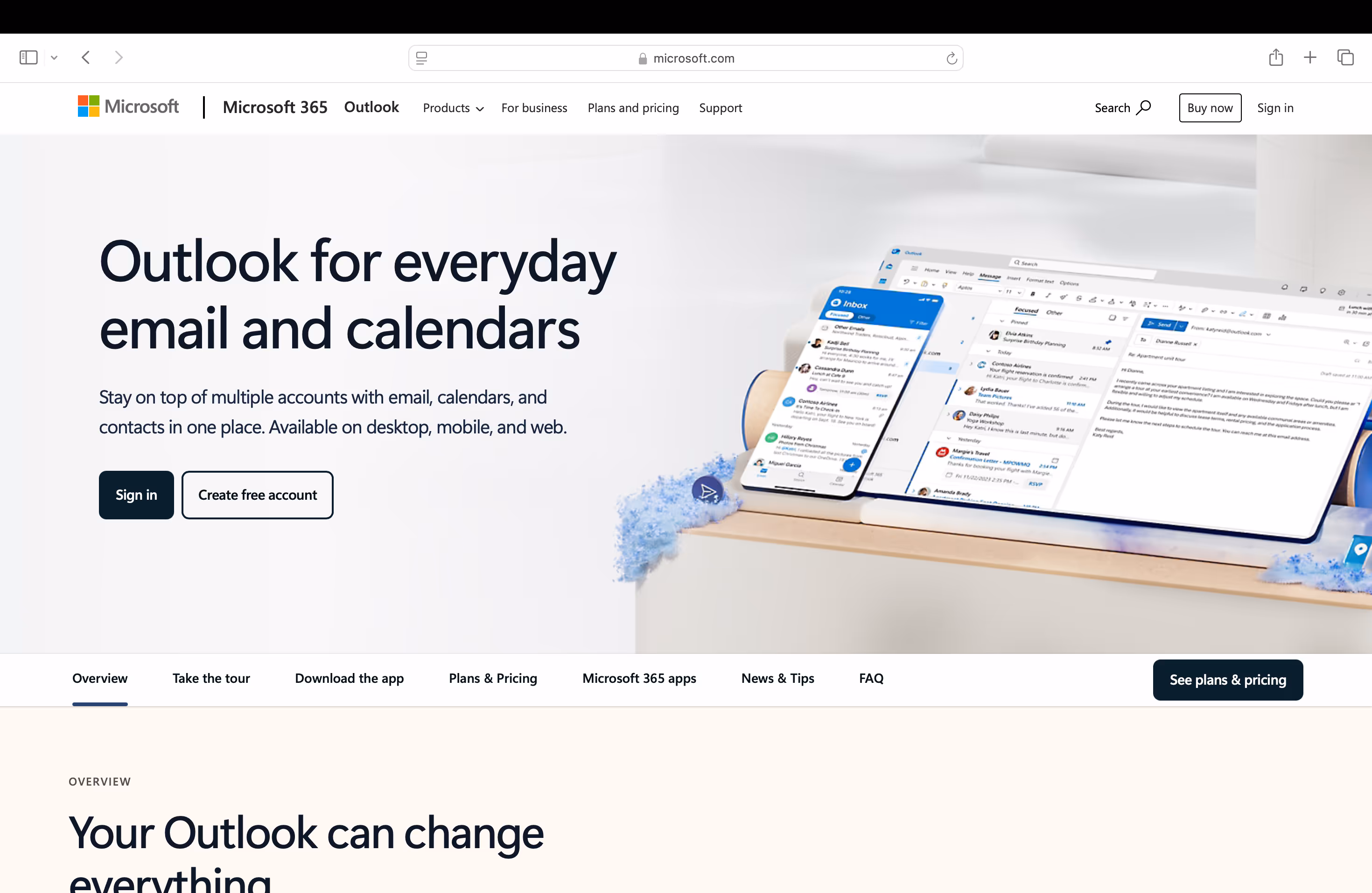 Microsoft Outlook Sync
