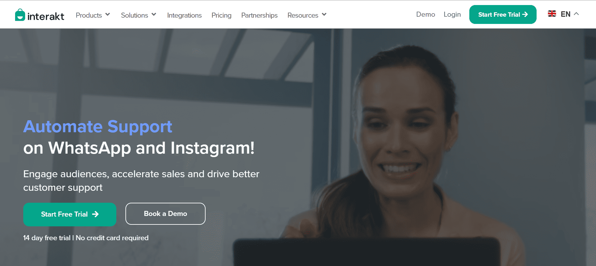 Interakt, a full-stack WhatsApp automation platform.