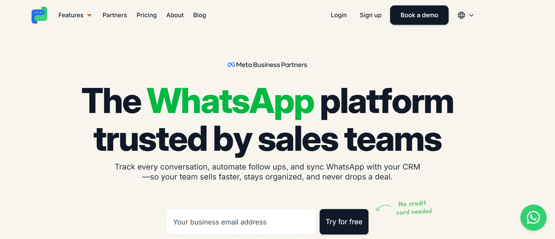 Rasayel, a sales-focused WhatsApp API provider.