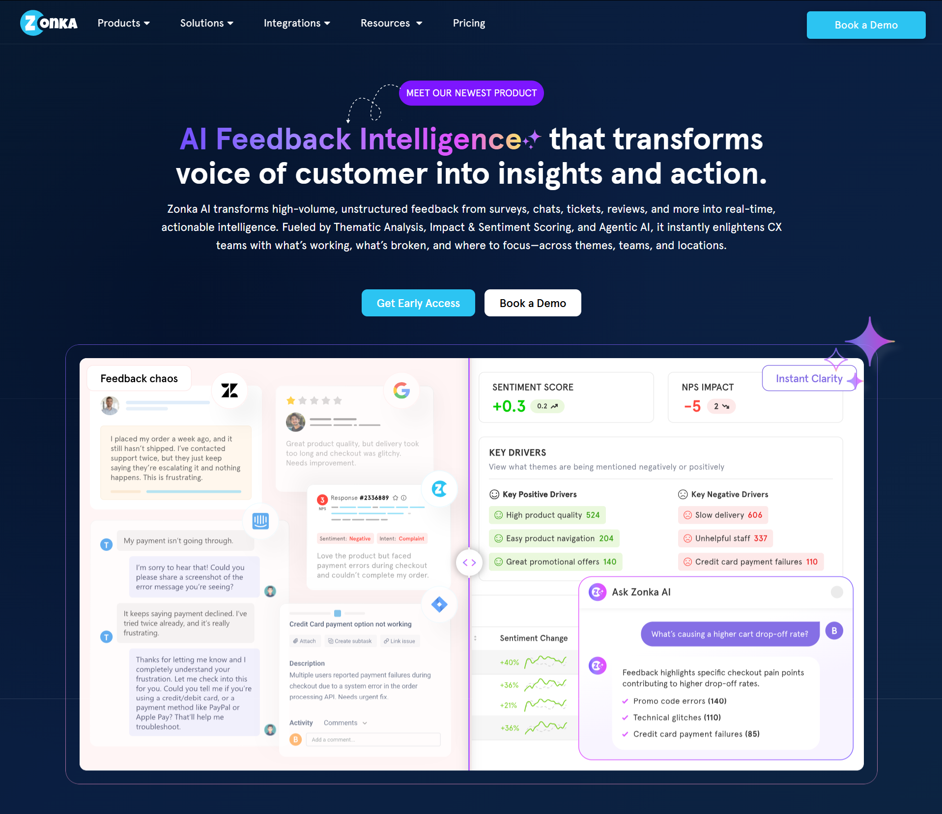 Zonka Feedback, an AI-focused Typeform alternative.