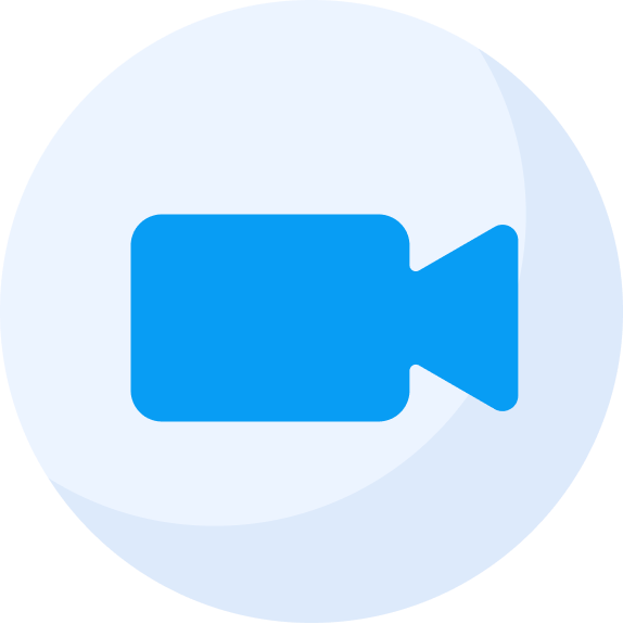 Video call icon indicating Shapely provider video visit