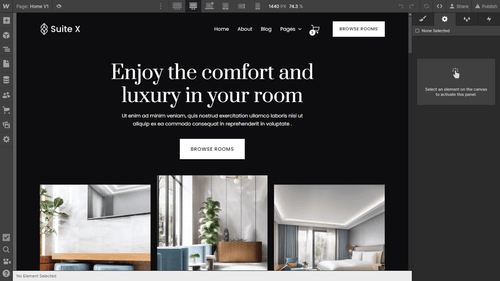 Static Content - Suite X Webflow Template