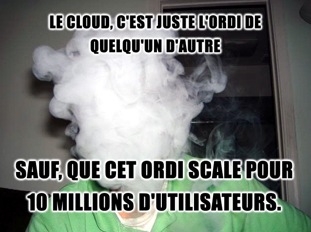 Meme sur le cloud