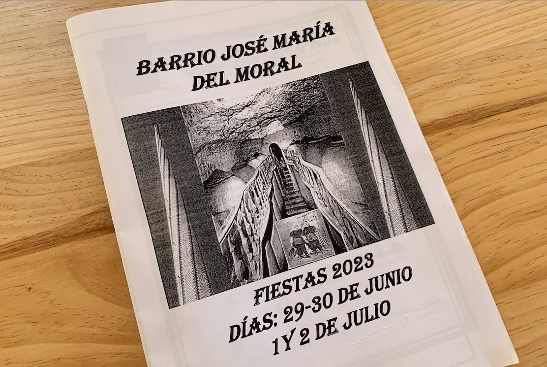 Folleto Fiestas 2023. Días 29 al 30 de junio y 1 y 2 de julio