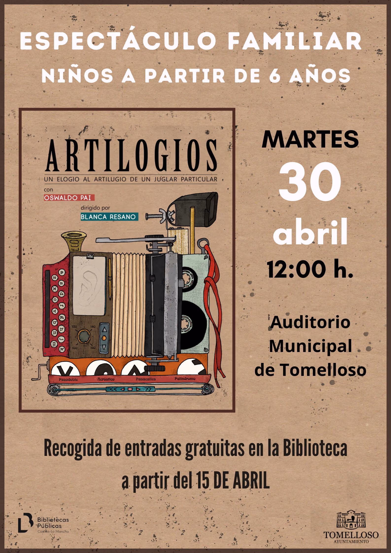 cartel del evento